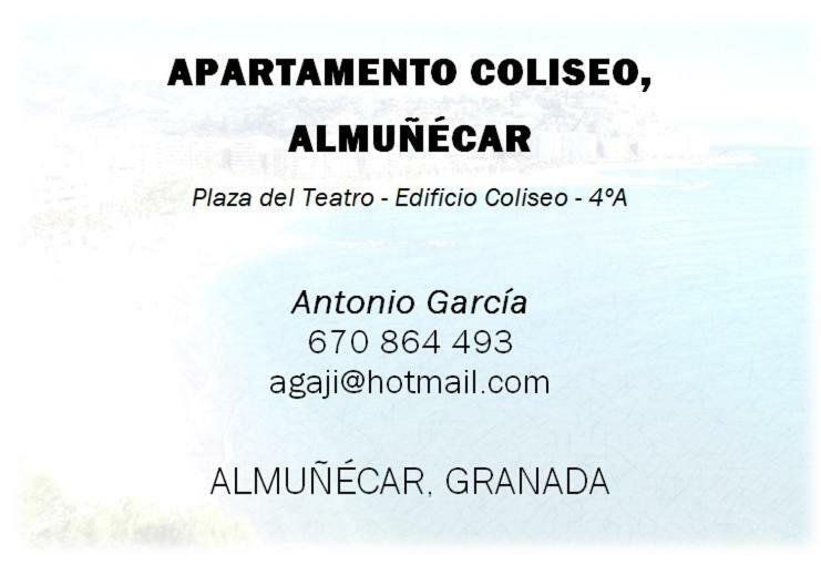 Apartamento Coliseo Almuñécar Exteriör bild